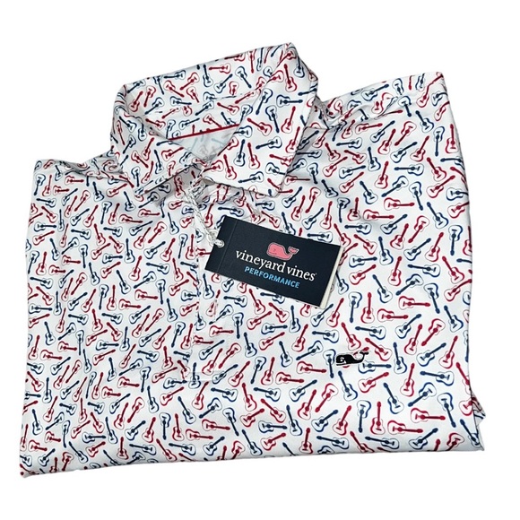 Vineyard Vines Other - RARE NWT Vineyard Vines On The Go Sankaty Printed Performance Polo men’s medium